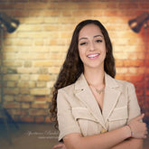 Aperturee - Vintage Boden Hintergrund aus rotem Backstein für eine Fotokabine